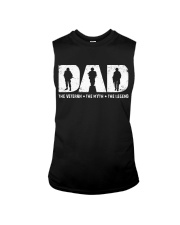 Dad - The Veteran The Myth The Legend Sleeveless Tee thumbnail