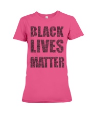 BLACK LIVES MATTER Premium Fit Ladies Tee thumbnail