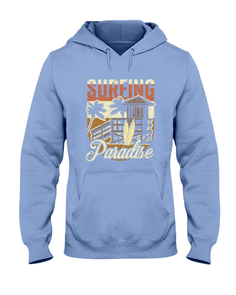 Surfing Paradise T-shirt Hooded Sweatshirt