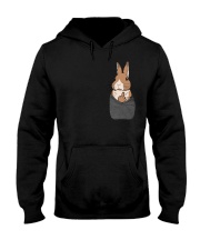 Funny Bunny Shirt Hooded Sweatshirt thumbnail