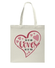 All Of Me Loves All Of You - Valentines Day Tote Bag front