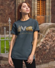 Bus Driver Peace Love Classic T-Shirt apparel-classic-tshirt-lifestyle-06