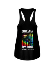 Mom Not All Heros Wear Capes Ladies Flowy Tank tile