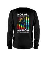 Mom Not All Heros Wear Capes Long Sleeve Tee tile