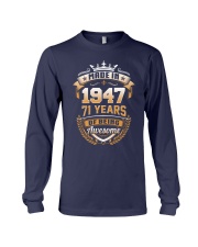 Made in 71 - 1947 years of being awesome Long Sleeve Tee thumbnail