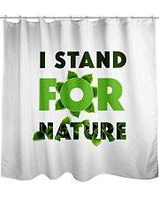 I stand For Nature Shower Curtain thumbnail