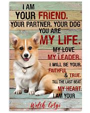 Corgi Friend 11x17 Poster front