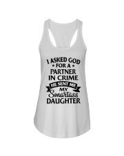 Partner In Crime Daughter Ladies Flowy Tank front
