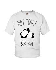 Not Today Satan Youth T-Shirt thumbnail