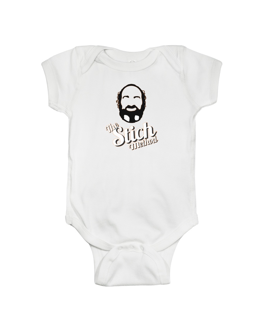 StichFace and Logo Merch Onesie