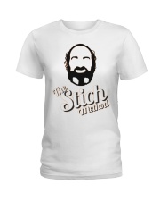 StichFace and Logo Merch Ladies T-Shirt front