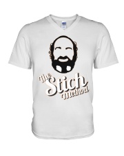 StichFace and Logo Merch V-Neck T-Shirt thumbnail