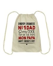 Happy Father's Day - DADDY COOL Drawstring Bag tile