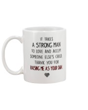 Perfect gift for stepdad - a strong man Mug back