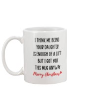 ENOUGH OF A GIFT Mug back