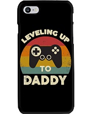 Leveling up to daddy Phone Case tile