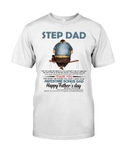 Happy Father's Day - Best gift for stepdad Classic T-Shirt tile
