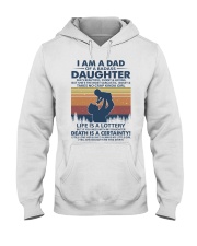 TO DAD - MY DAUGHTER Hooded Sweatshirt tile