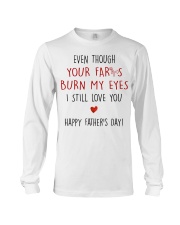 Burn my eyes Long Sleeve Tee tile