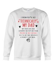 NOT TECHNICALLY MY DAD Crewneck Sweatshirt tile