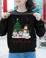 christmas spirit Crewneck Sweatshirt apparel-crewneck-sweatshirt-lifestyle-front-55