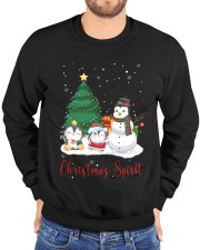 christmas spirit Crewneck Sweatshirt custom-crewneck-sweatshirt-lifestyle-front-100