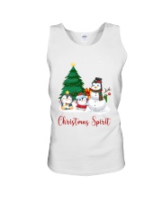 christmas spirit Unisex Tank tile