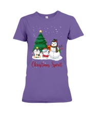 christmas spirit Premium Fit Ladies Tee tile