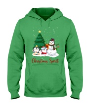 christmas spirit Hooded Sweatshirt tile