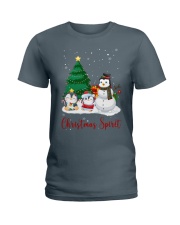 christmas spirit Ladies T-Shirt tile
