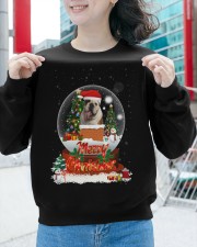 merry christmas Crewneck Sweatshirt apparel-crewneck-sweatshirt-lifestyle-front-55