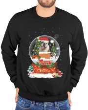merry christmas Crewneck Sweatshirt custom-crewneck-sweatshirt-lifestyle-front-100