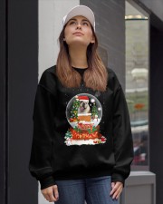 merry christmas Crewneck Sweatshirt lifestyle-unisex-sweatshirt-front-1