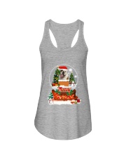 merry christmas Ladies Flowy Tank tile