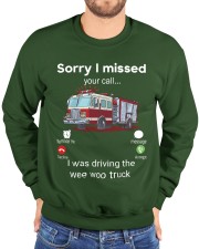 sorry i missed your call  Crewneck Sweatshirt custom-crewneck-sweatshirt-lifestyle-front-100