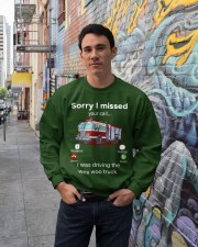 sorry i missed your call  Crewneck Sweatshirt lifestyle-unisex-sweatshirt-front-2