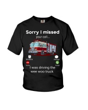 sorry i missed your call  Youth T-Shirt tile