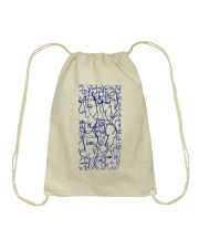 LIL UGLIES SPRING BLUE Drawstring Bag thumbnail