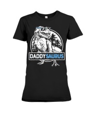 DADDYSAURUS Premium Fit Ladies Tee thumbnail